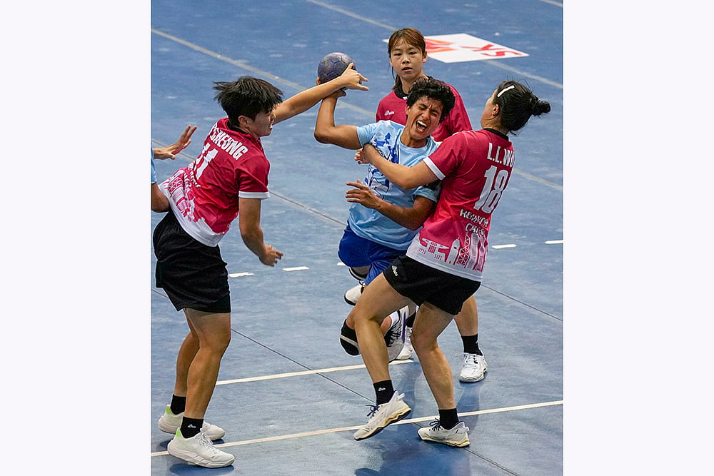 Asian Women’s Handball Championship 2024 India vs Hong Kong-China photos: Bhawana 