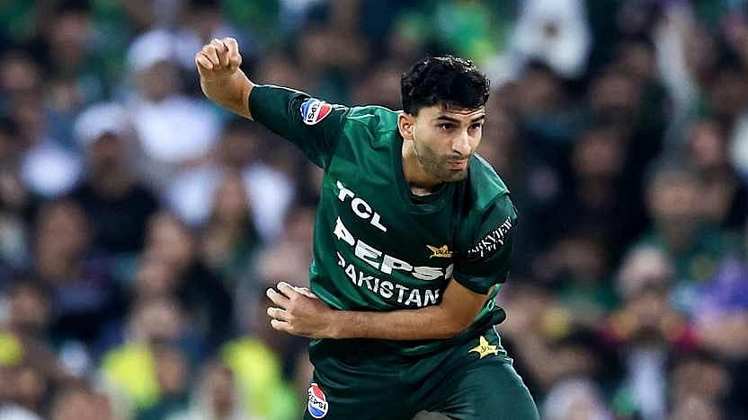 Photo: X | ICC : Pakistan's spinner Sufiyan Muqeem.