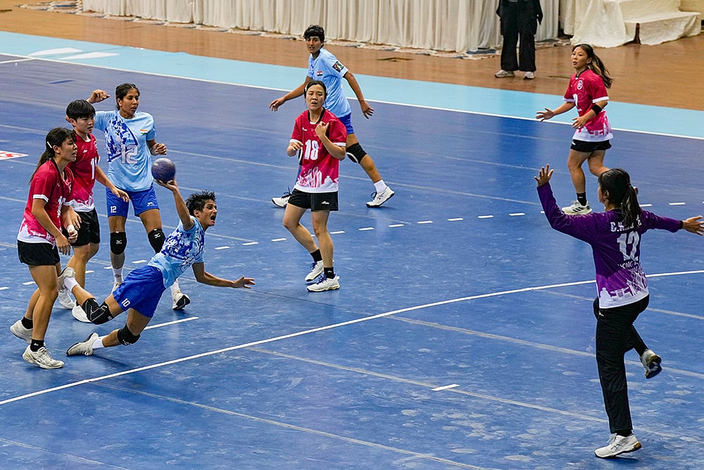 Asian Women’s Handball Championship 2024 India vs Hong Kong-China photos: Shalini Thakur