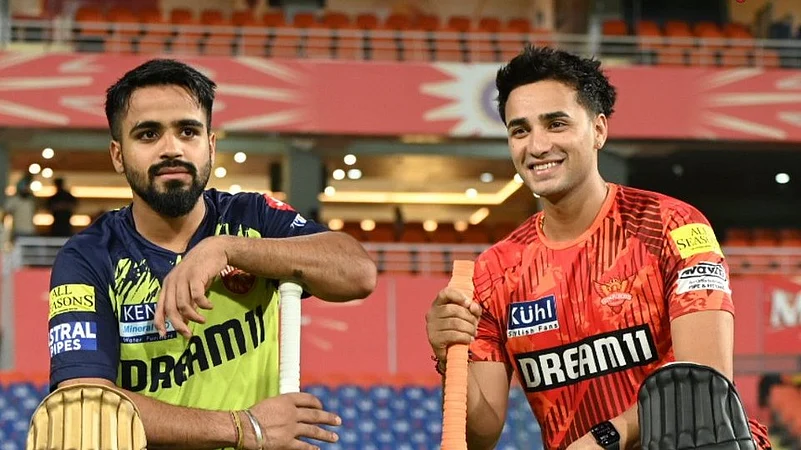 prabhsimran singh and abhishek singh X sunrisers hyderabad