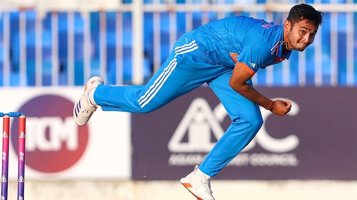 India U19 team player in action - X/ACCCricketMedia