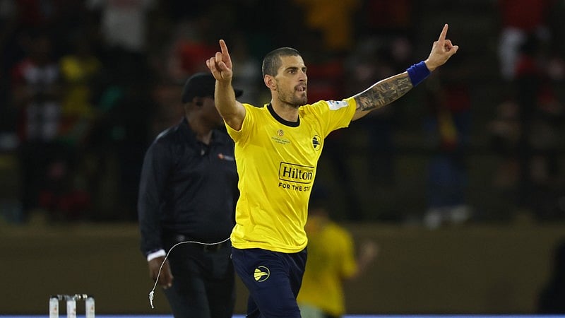 Hampshire Hawks player in the Global Super League. - Photo: X | Hampshire Cricket