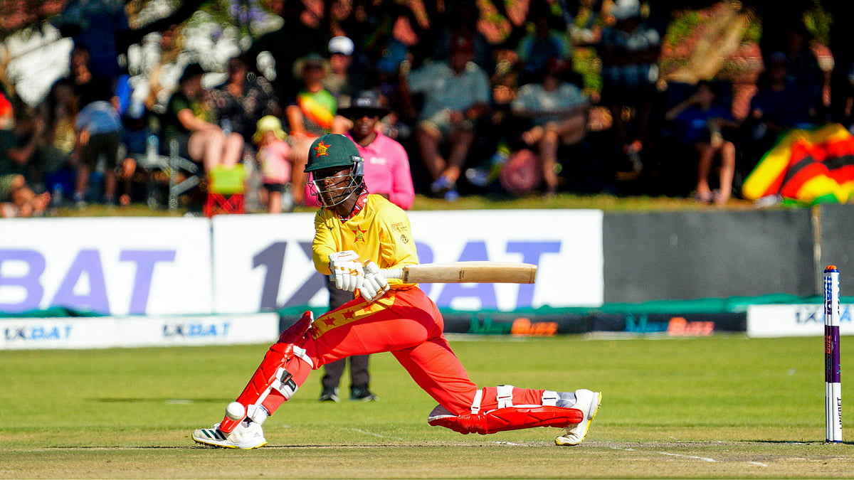 Tinotenda Maposa helped Zimbabwe beat Pakistan