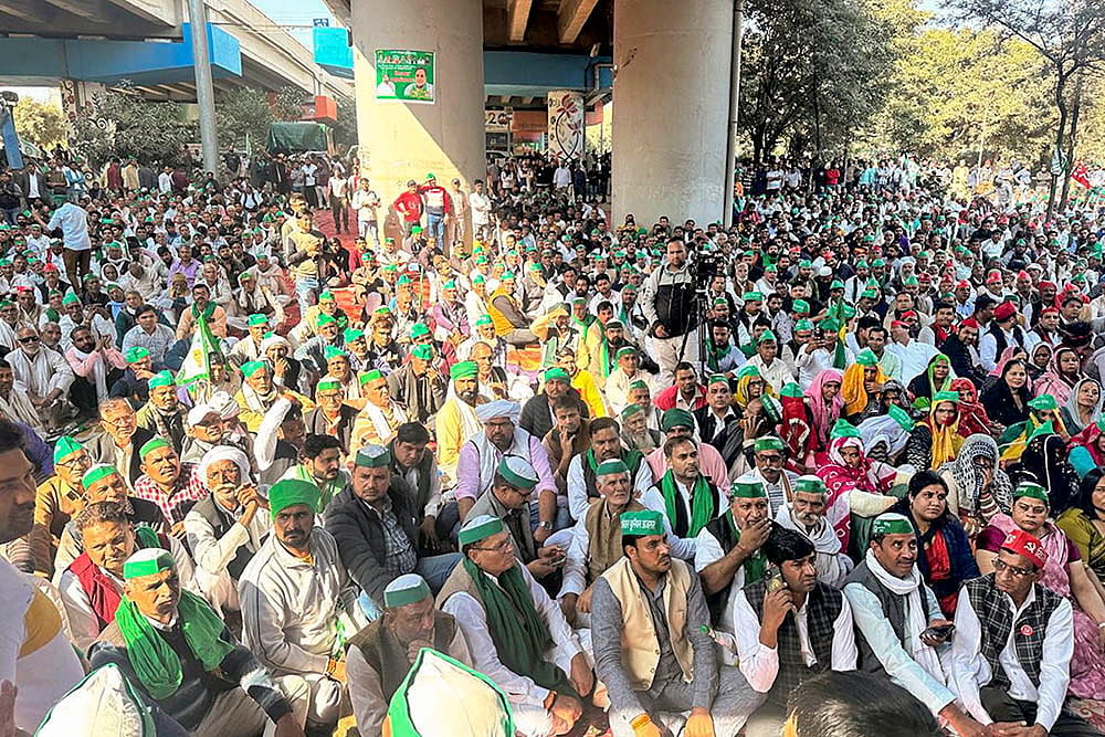 Farmers Protest 2024 Dilli Chalo March_Gautam Buddha Nagar