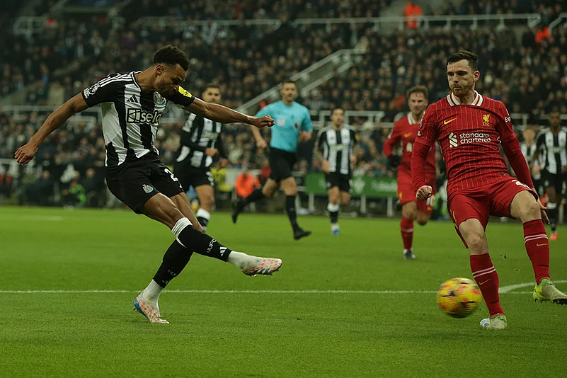 English Premier League soccer Newcastle vs Liverpool football gallery: Jacob Murphy