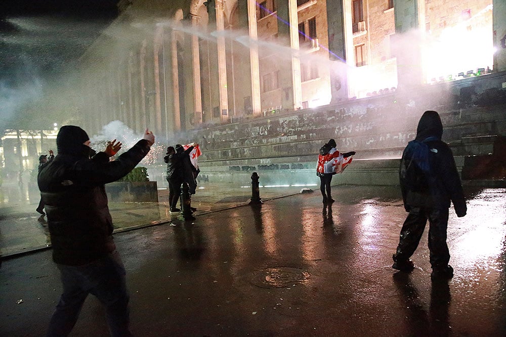 Georgia Politics Pro-EU protests in Tbilisi photo story: 