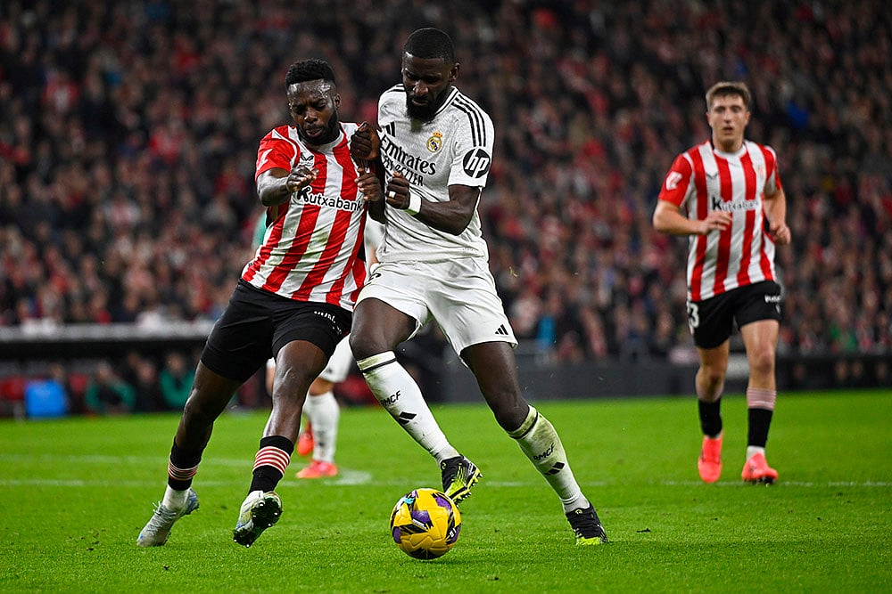 Spain Soccer La Liga Athletic Bilbao Vs Real Madrid football gallery: Antonio Rudiger