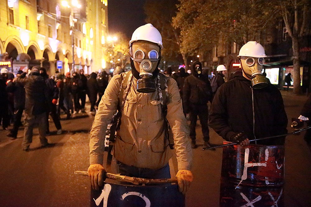 Georgia Politics Pro-EU protests in Tbilisi photo story: 