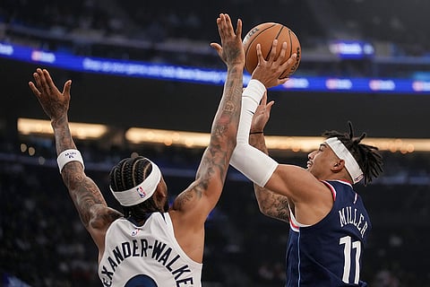 Clippers Timberwolves Basketball