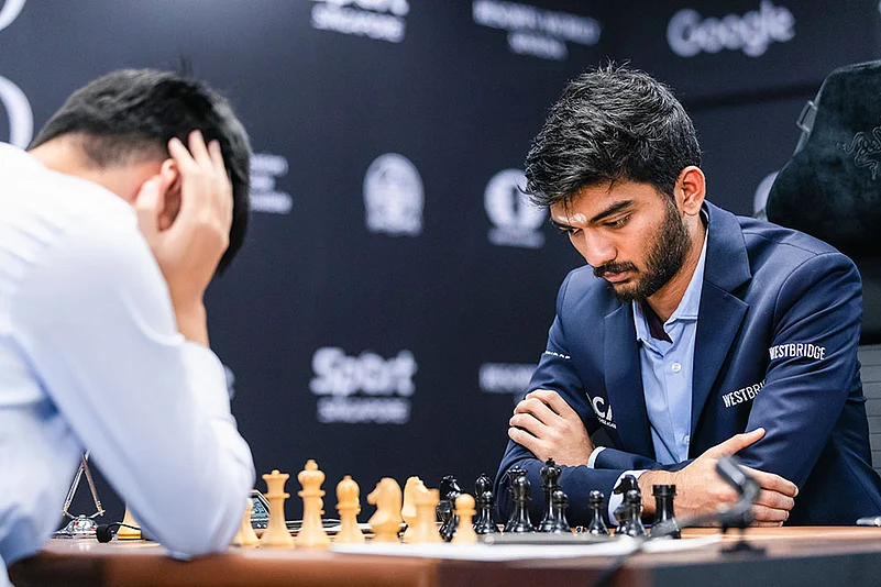 Chess Game 8, FIDE World Championship 2024
