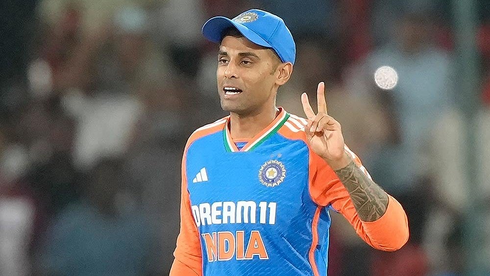 Indias captain Suryakumar Yadav