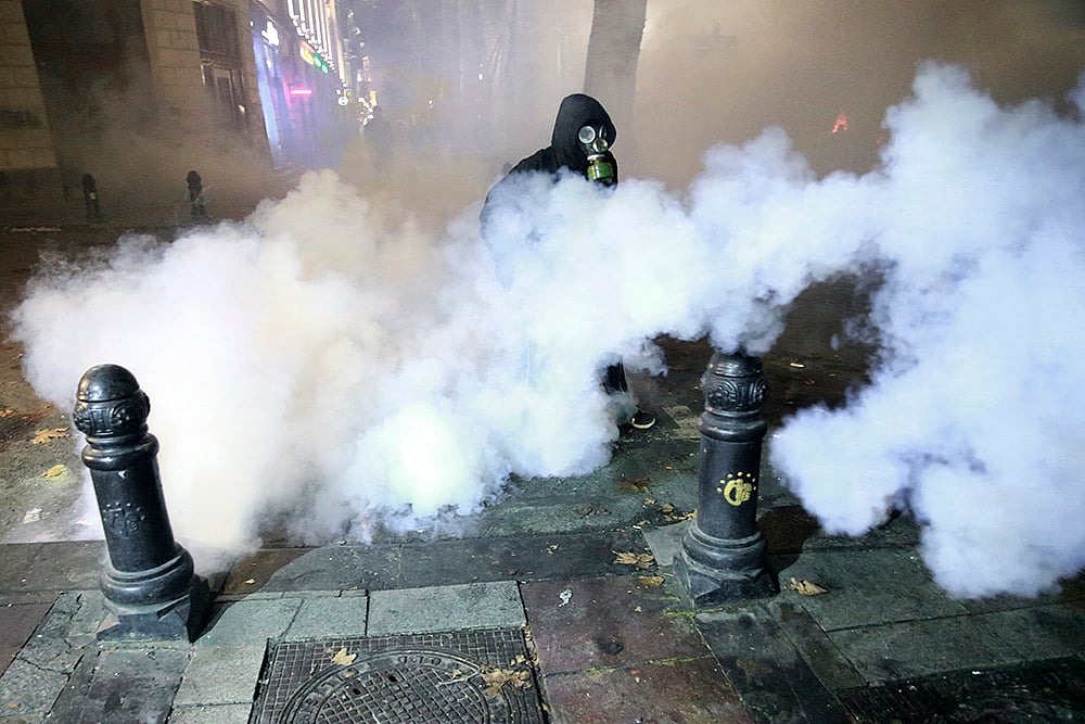 Georgia Politics Pro-EU protests in Tbilisi photo story: 