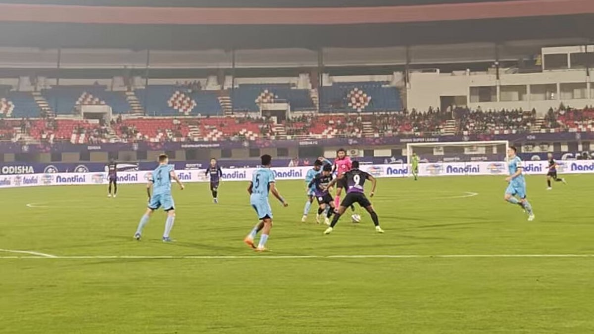 Indian Super League match between Mumbai City FC and Odisha FC