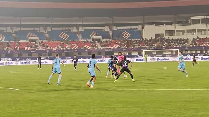 Indian Super League match between Mumbai City FC and Odisha FC