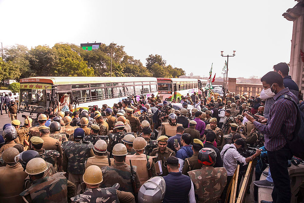 Farmers Protest 2024 Dilli Chalo March_Dalit Prerna Sthal