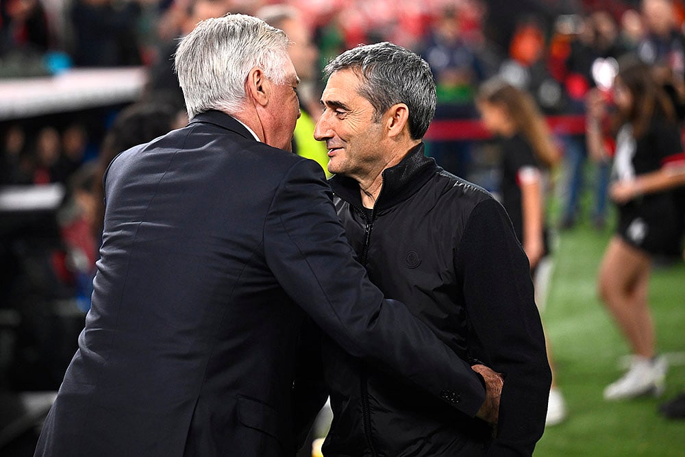 Spain Soccer La Liga Athletic Bilbao Vs Real Madrid football gallery: Carlo Ancelotti