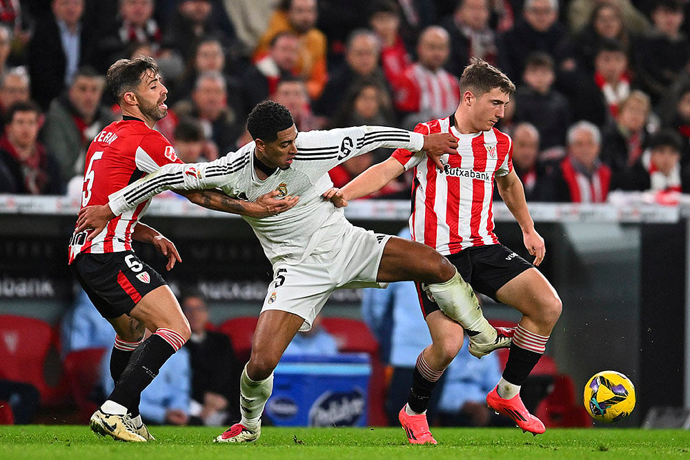Spain Soccer La Liga Athletic Bilbao Vs Real Madrid football gallery: Mikel Jauregizar