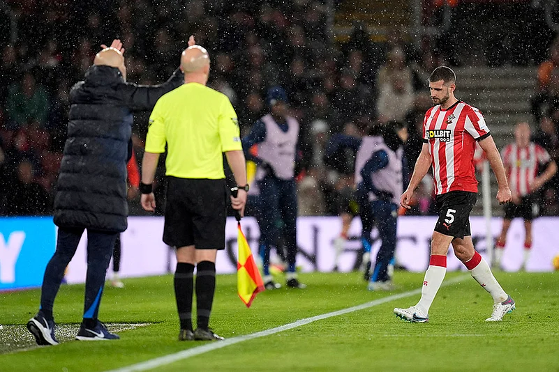 English Premier League soccer Southampton vs Chelsea football gallery: Jack Stephens