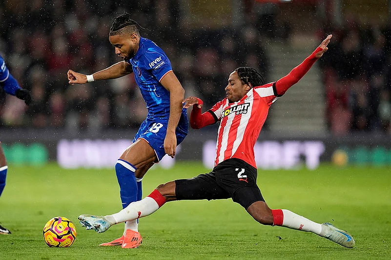 English Premier League soccer Southampton vs Chelsea football gallery: Christopher Nkunku