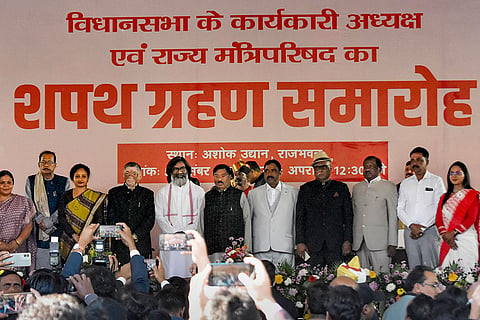Jharkhand cabinet swearing-in ceremony
