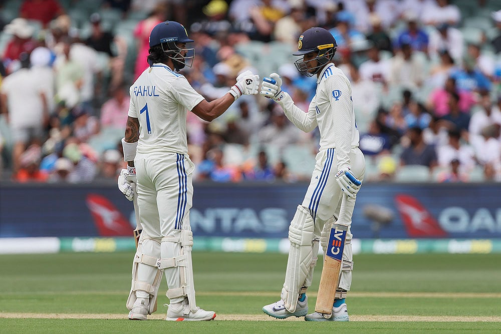 Border-Gavaskar Trophy India Vs Australia 2nd Test cricket match Day 1 photo: KL Rahul 