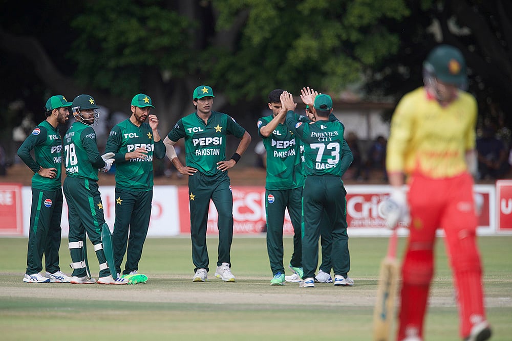 Zimbabwe vs Pakistan 3rd T20I Cricket at Queens Sports Club in Bulawayo: 1