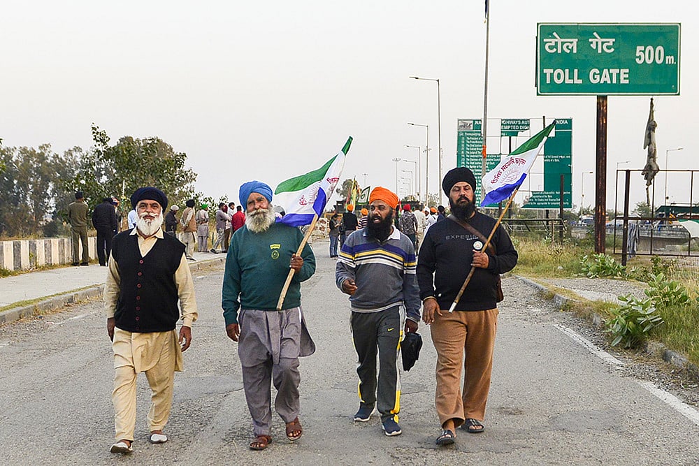 Farmers March Delhi Chalo