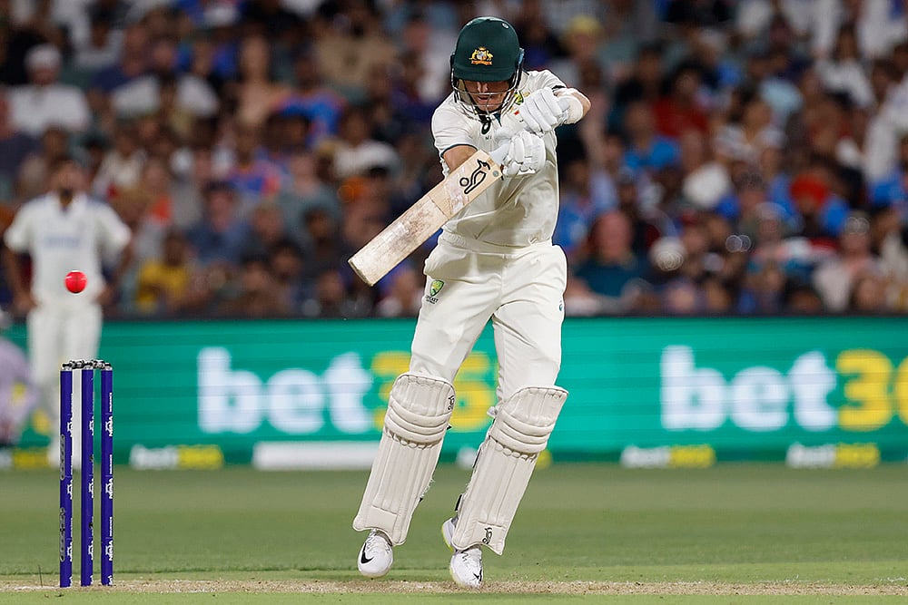 Border-Gavaskar Trophy India Vs Australia 2nd Test cricket match Day 1 photo: Marnus Labuschagne