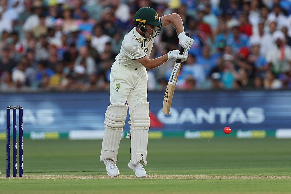 Border-Gavaskar Trophy India Vs Australia 2nd Test cricket match Day 1 photo: Nathan McSweeney