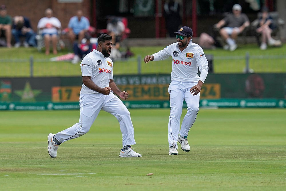 South Africa vs Sri Lanka 2nd test Cricket match Day 1 at St Georges Park: Lahiru Kumara