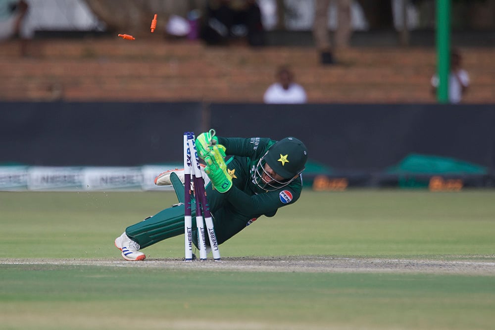 Zimbabwe vs Pakistan 3rd T20I Cricket at Queens Sports Club in Bulawayo: Usman Khan