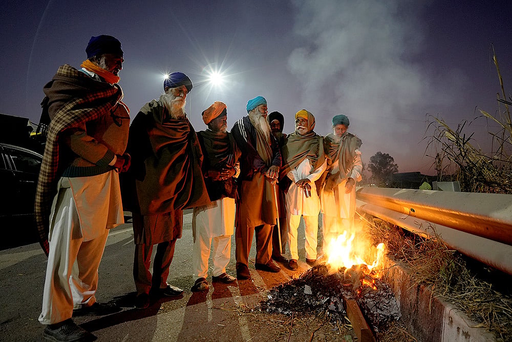 Farmers Gather at Shambhu Border