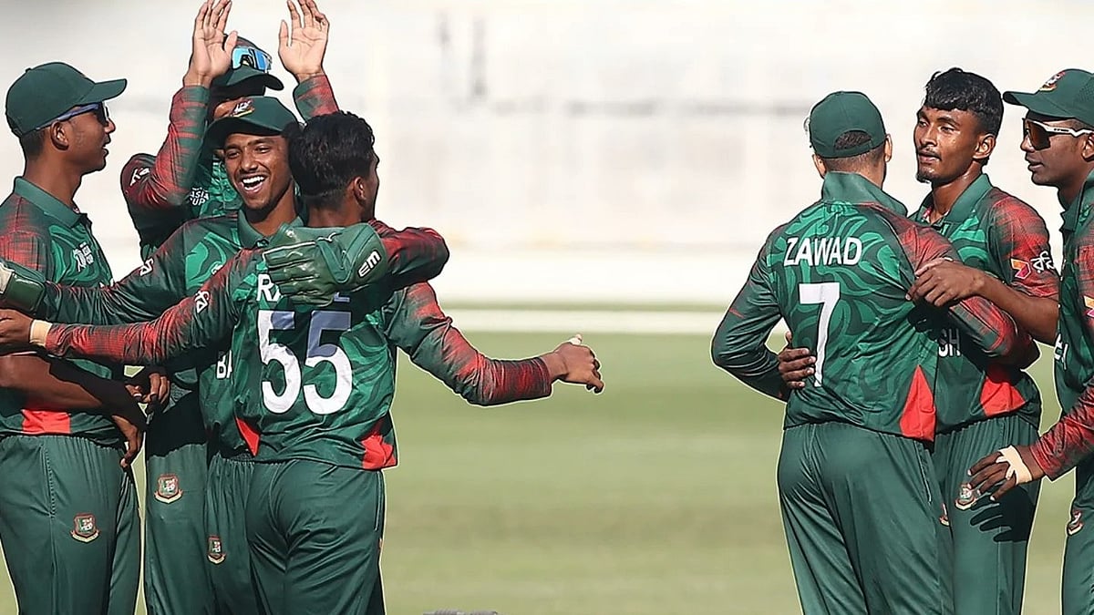 X/Asian Cricket Council : Bangladesh beat Pakistan by seven wickets in the first semi-final of ACC Under-19 Asia Cup 2024.