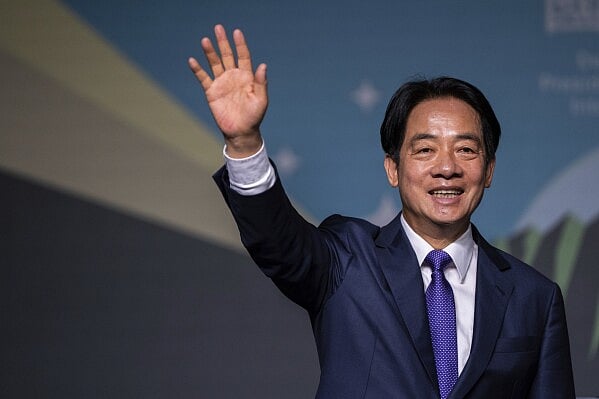 AP : Taiwan's President Lai Ching-te 
