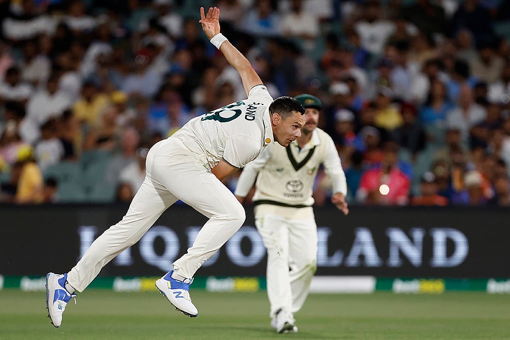 Border-Gavaskar Trophy India Vs Australia 2nd Test cricket match Day 2 photo: Scott Boland 