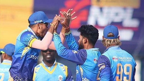 X | Nepal Premier League  : karnali Yaks celebrate their win over Biratnagar Kings in NPL 2024 match 13. 