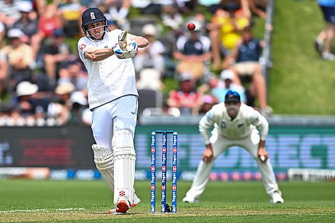 NZ vs Eng 2nd Test Day 1: England's Harry Brook bats during play 