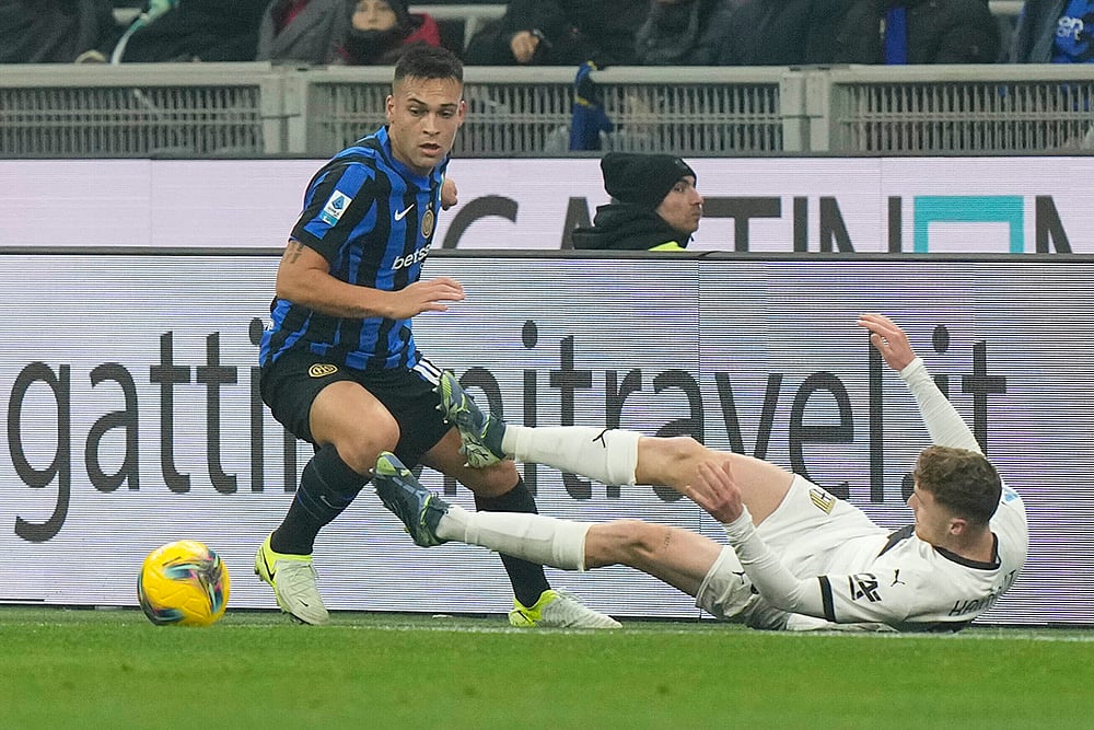 Italy Serie A 2024-25 soccer Inter Milan Vs Parma football Photo gallery: Lautaro Martinez