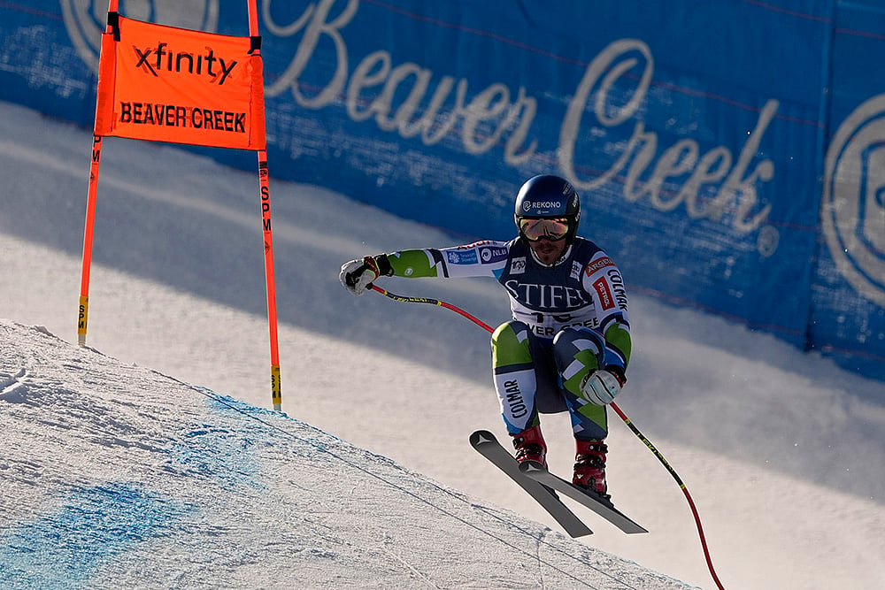 Alpine Skiing FIS World Cup 2024-25 Mens Downhill Skiing photo gallery: Miha Hrobat