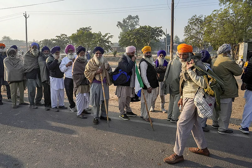 Farmers Protest: Protesting farmers at Shambhu border picture gallery_4