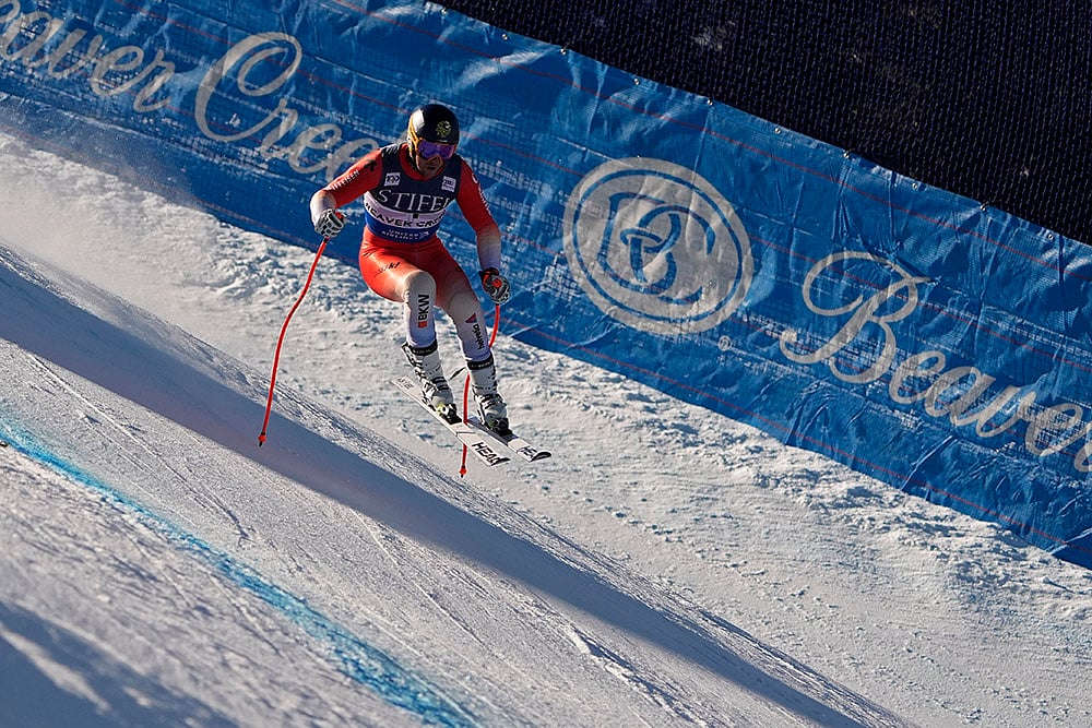 Alpine Skiing FIS World Cup 2024-25 Mens Downhill Skiing photo gallery: Justin Murisier 