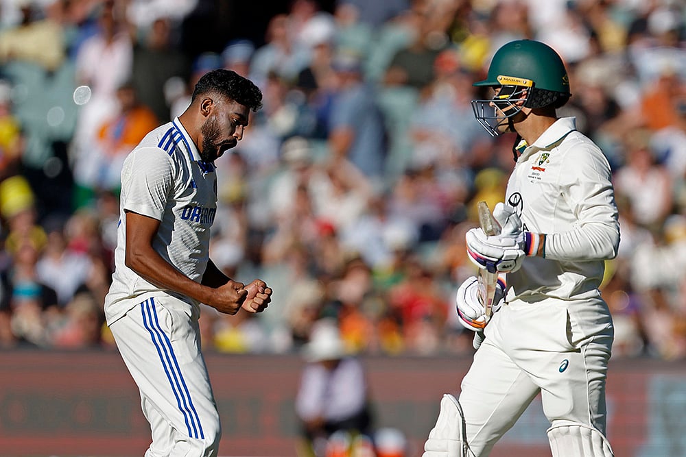 Border-Gavaskar Trophy India Vs Australia 2nd Test cricket match Day 2 photo: Mohammed Siraj