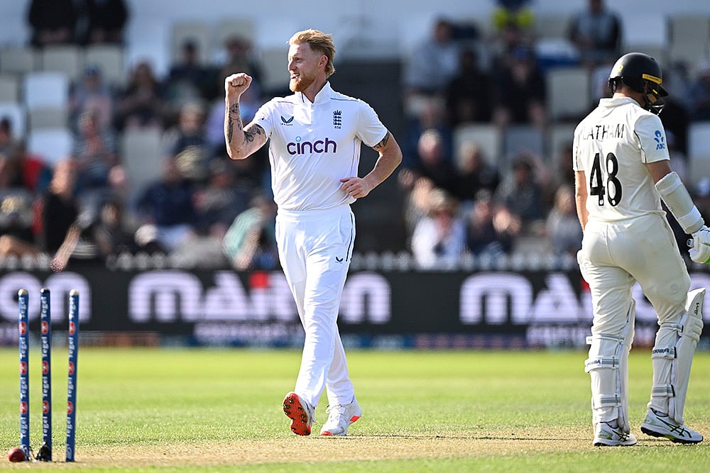 New Zealand and England 2nd Test cricket day 1 Photo gallery: Ben Stokes