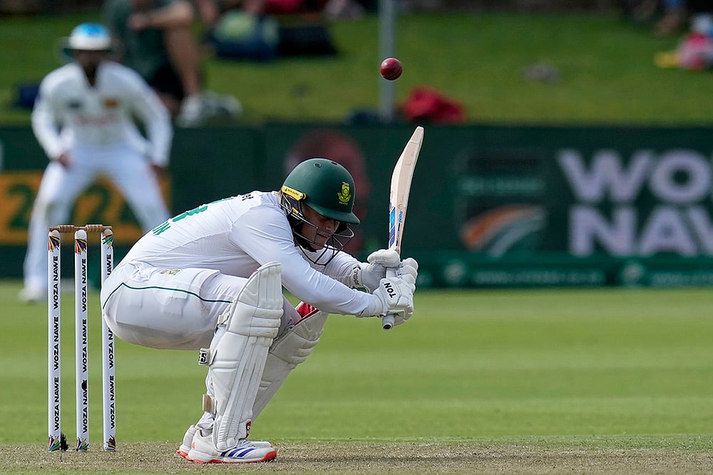 South Africa Vs Sri Lanka 2nd Test cricket day 2 Photo gallery: Ryan Rickelton
