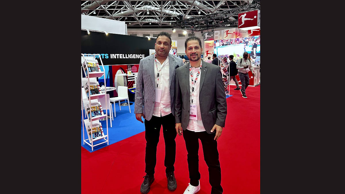 (L-R) Mathew John and Vihan Suryavanshi. Photo Courtesy of Mathew John