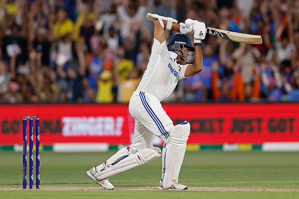 Border-Gavaskar Trophy India Vs Australia 2nd Test cricket match Day 2 photo: Yashasvi Jaiswal