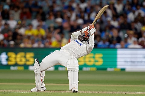 IND Vs AUS 2nd Test Day 2: India's Rishabh Pant plays a shot 