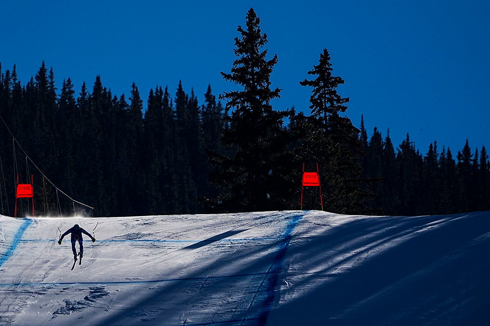 Alpine Skiing FIS World Cup 2024-25 Mens Downhill Skiing photo gallery: Matthieu Bailet
