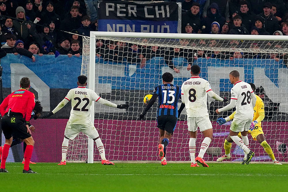 Italy Serie A 2024-25 soccer Atalanta and AC Millan football Photo gallery