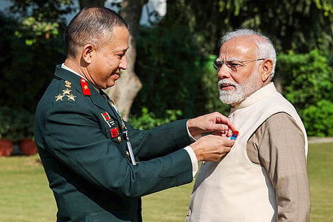 PM Modi on Armed Forces Flag Day